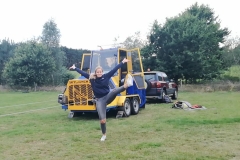 Immer Spaß beim Winde fahren