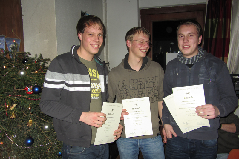 Florian, Steffen und Axel
