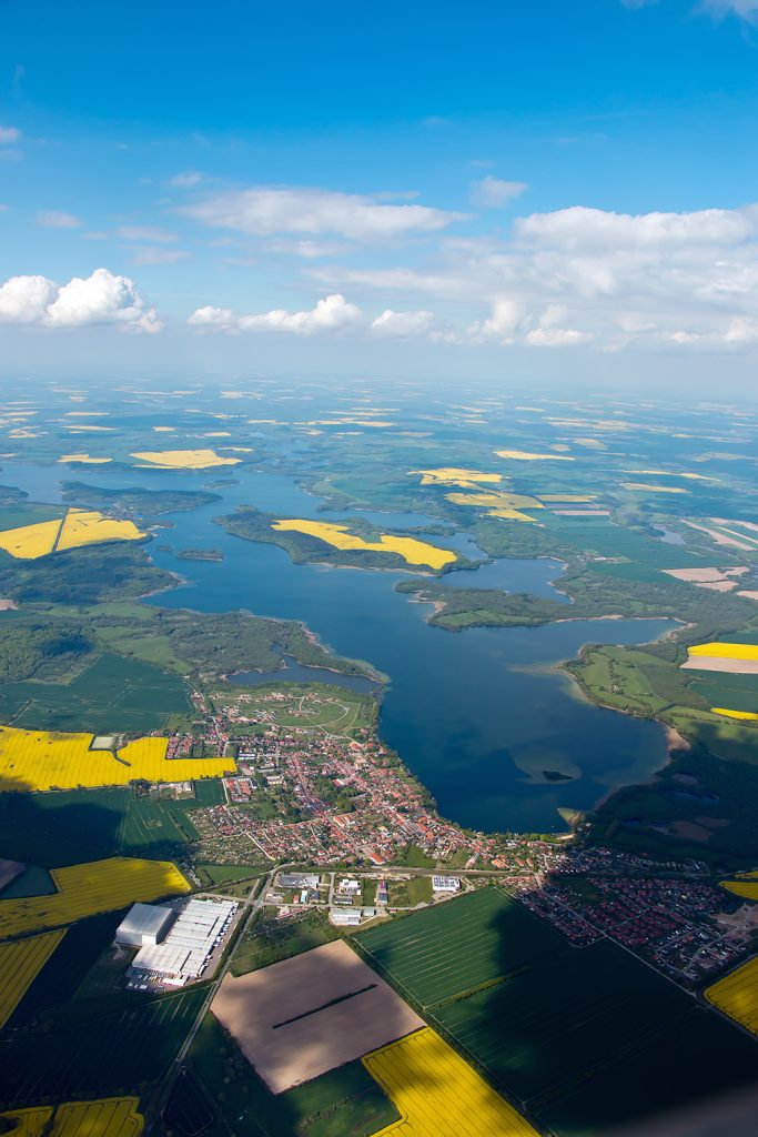 Segelfliegen, Raps, Grambeker Heide, Schaalsee